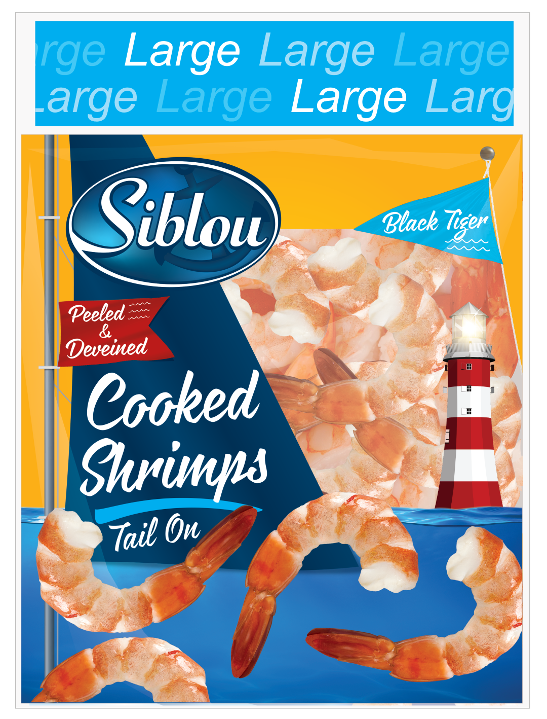 Cooked Shrimps (Large)